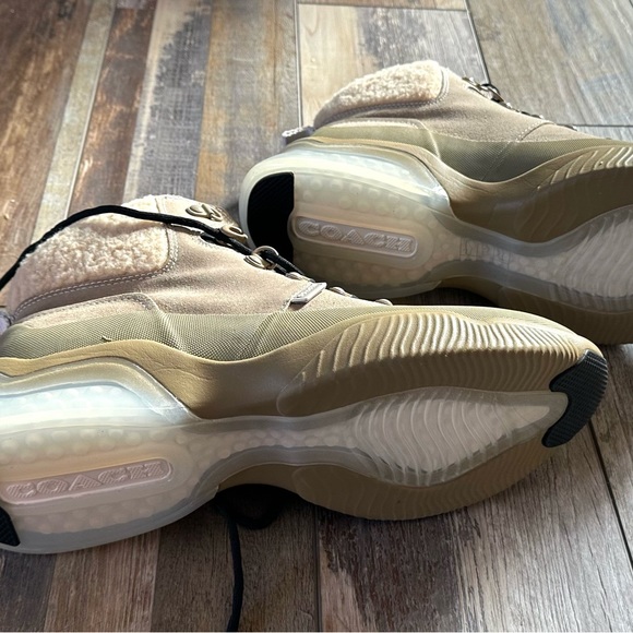 COACH HIKING BOOTS NWT KHAKI WOMANS SIZE 9  $298 - Picture 8 of 10